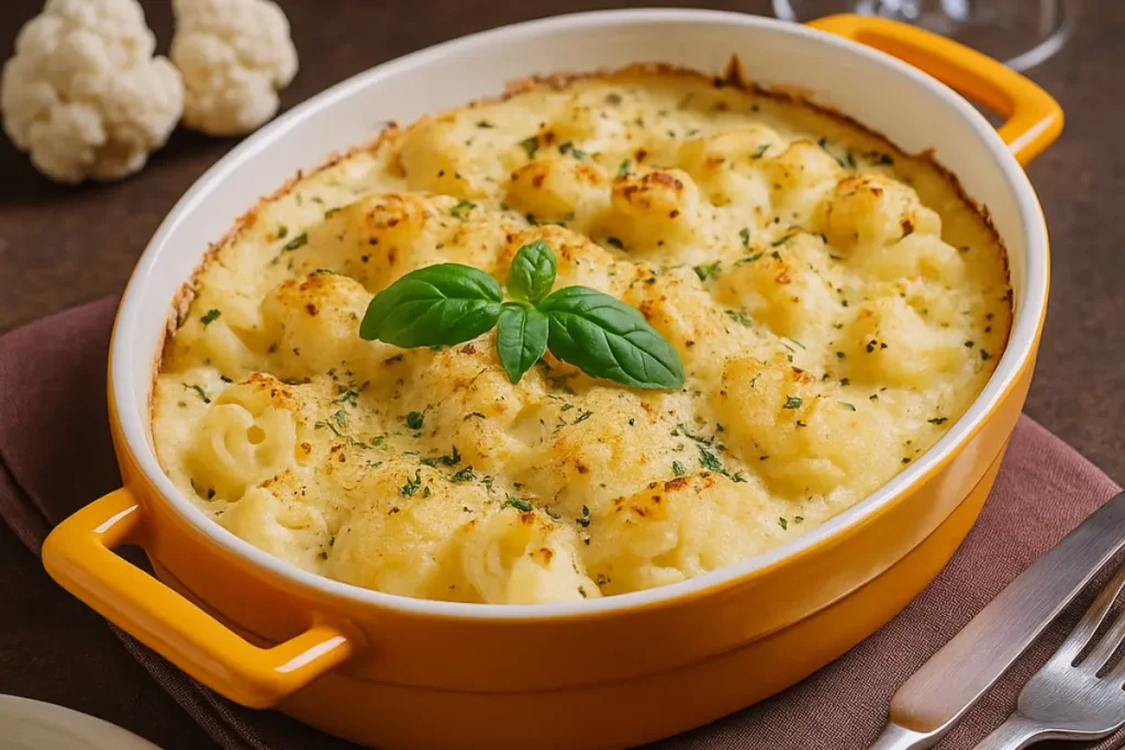 Couve-Flor Gratinado O Sabor Caseiro Que Une Cremoso e Crocante