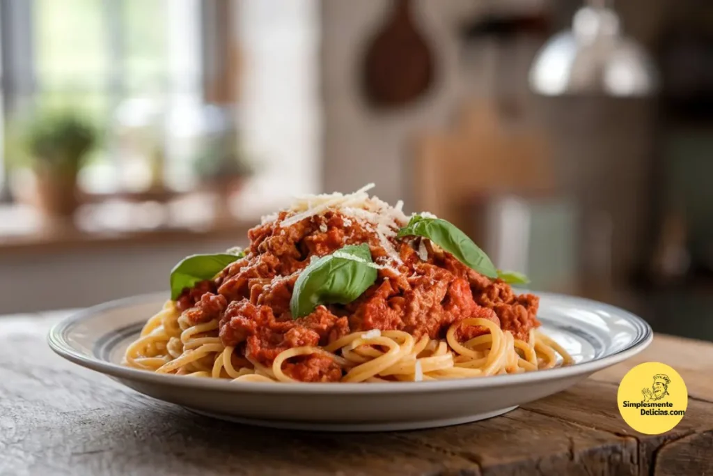 Receita de Macarrão na Manteiga com Carne Moída