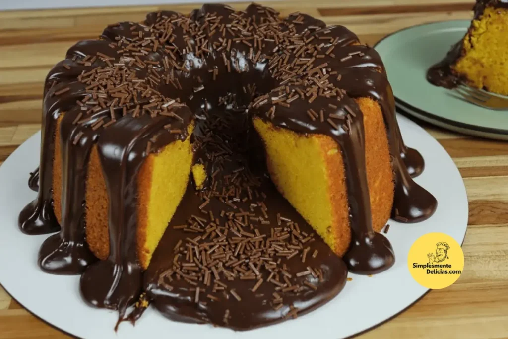 Receita Tradicional de Bolo de Cenoura com Cobertura de Brigadeiro