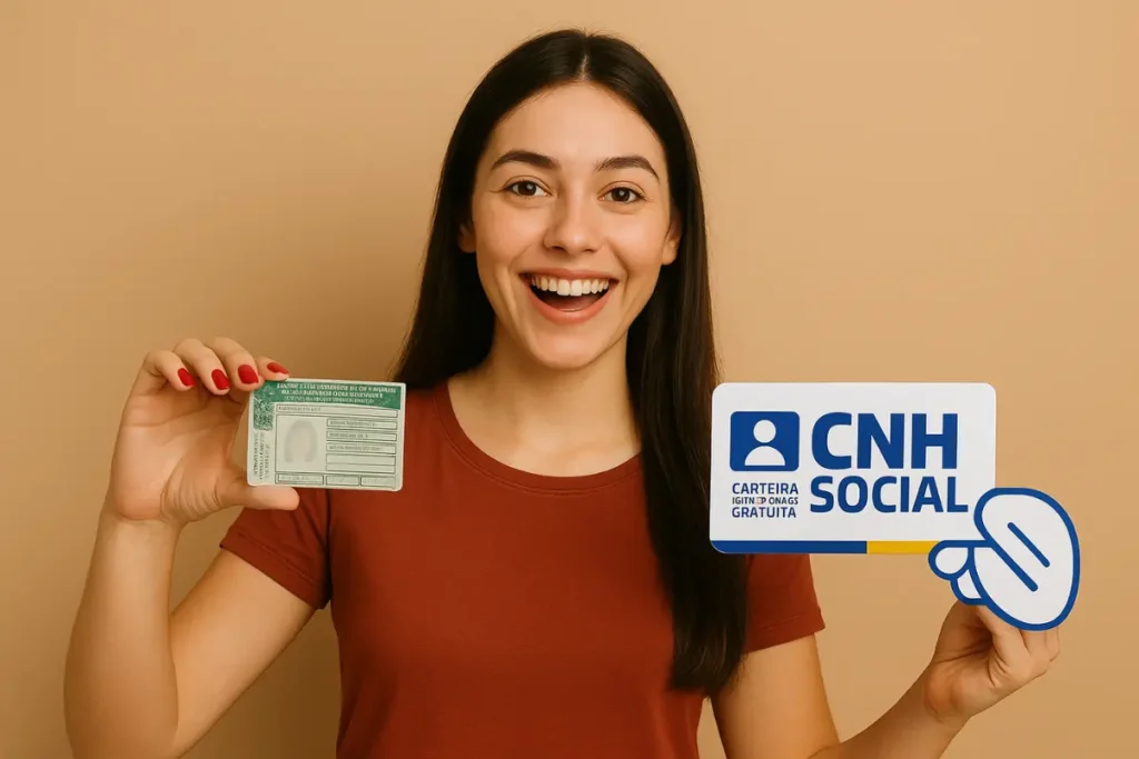 CNH Social 2025 Como Tirar Sua Habilitação Grátis Passo a Passo