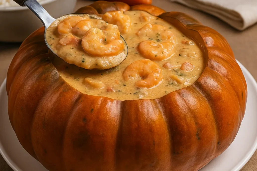 Camarão na Moranga A Receita que Vai te Deixar Babando!