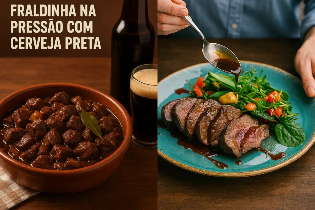 Fraldinha na Pressão com Cerveja Preta A Receita que Vai Te Surpreender!