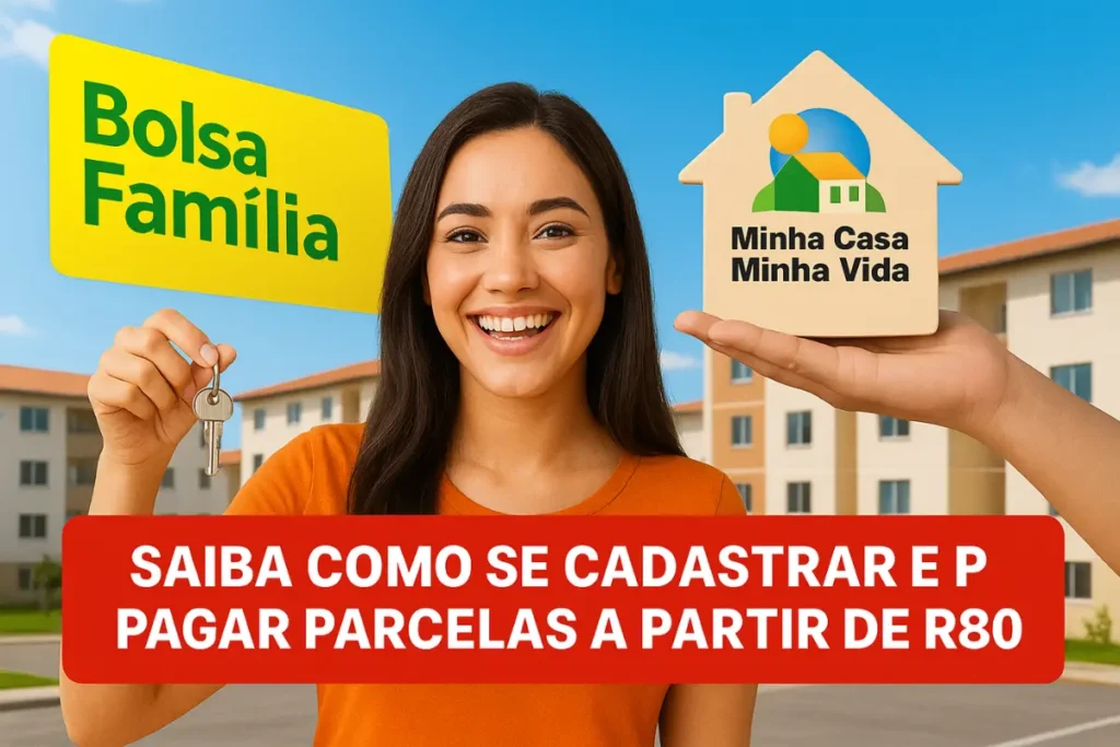 Minha Casa Minha Vida Parcelas a Partir de R$ 80 e Seu Imóvel Garantido