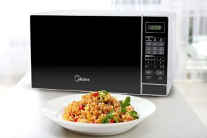 Micro-ondas Midea MRAS22 Eficiência e Estilo na Sua Cozinha