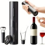 Review Completo Kit Abridor de Vinho Elétrico com Acessórios