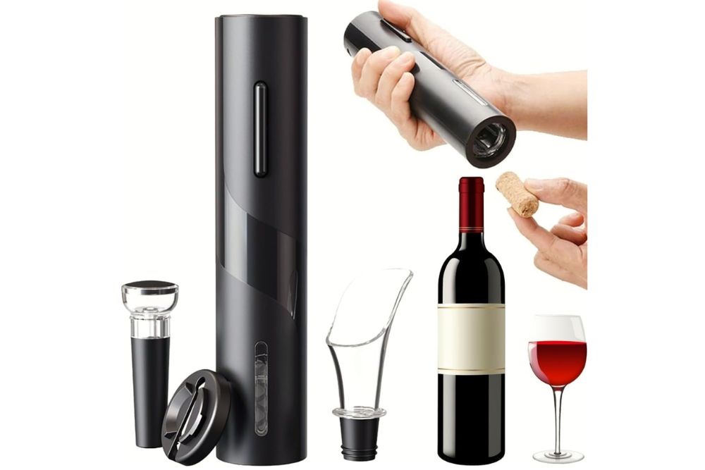 Review Completo Kit Abridor de Vinho Elétrico com Acessórios