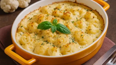 Couve-Flor Gratinado O Sabor Caseiro Que Une Cremoso e Crocante