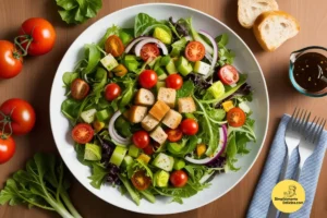 Salada Primavera Simples Refresque-se com Sabor e Nutrição!