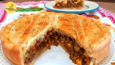 Torta de Carne Moída com Requeijão Uma Delícia que Vai Surpreender seu Paladar!