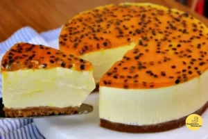 Torta de Maracujá A Sobremesa Refrescante Que Vai Conquistar Seu Paladar!