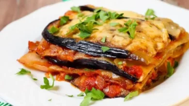 Receita de Lasanha de Berinjela