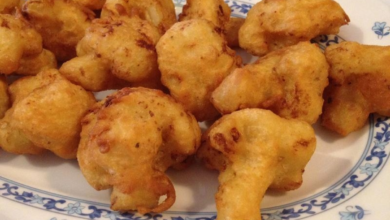 Receita de Couve-Flor Empanada