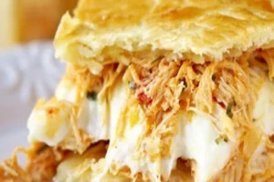 Receita de Torta de Frango com Requeijão