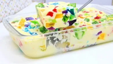 Gelatina Mosaico Cremosa: Uma Delícia Colorida