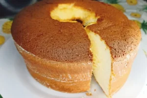 Bolo de Maisena Bem Fofinho