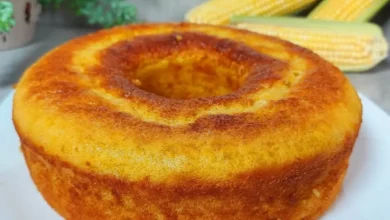 Bolo de milho 5 copos