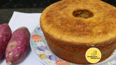 O Delicioso e Saudável Bolo de Batata Doce Receita e Benefícios