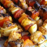 Espetinhos de Frango com Legumes Grelhados Sabor e Praticidade na Medida Certa
