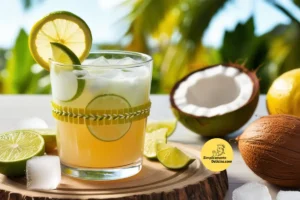 Suco de Limão com Coco Refresque-se com Sabor Tropical!