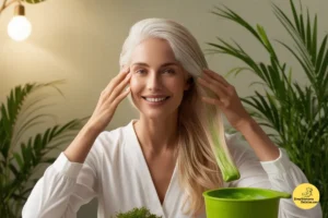 Remédios para o Cabelo de Chá Verde Crescimento, Brilho e Saúde Naturalmente