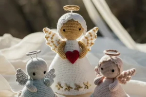Anjinhos Amigurumi Lembrancinhas Celestiais que Encantam em Todas as Ocasiões