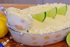 Pavê de Limão A Receita que Vai Ser a Estrela do Seu Verão (e da Sua Vida!)
