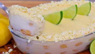 Pavê de Limão A Receita que Vai Ser a Estrela do Seu Verão (e da Sua Vida!)